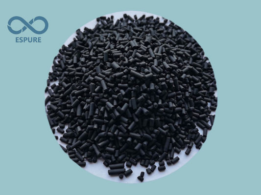 شراء 600 ملغ/غ رصاصة أسود أسطوانية من الكربون المنشط 4 ملم من الفحم online manufacture