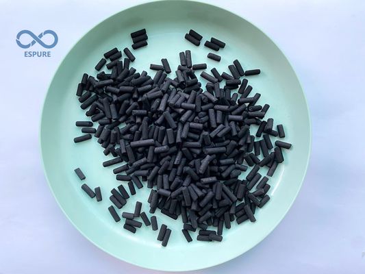 800mg/g الكربون النشط على أساس الفحم 4mm لإزالة المواد العضوية المتطايرة
