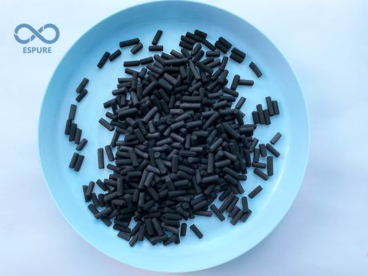900mg/g حبوب الكربون النشط على أساس الفحم الحجم 4mm لإزالة المواد العضوية المتطايرة